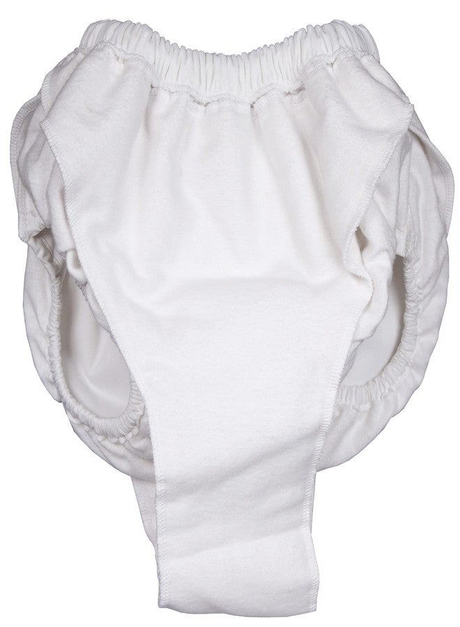 Leakmaster Adult All in One Pull-On Cloth Diaper by LeakMaster - Sewn-On Waterproof Outer Layer. 8 Total Interior Layers of Absorbency. Secure Incontinence Protection. (Medium 24–30-Inch Waist) - Image 4